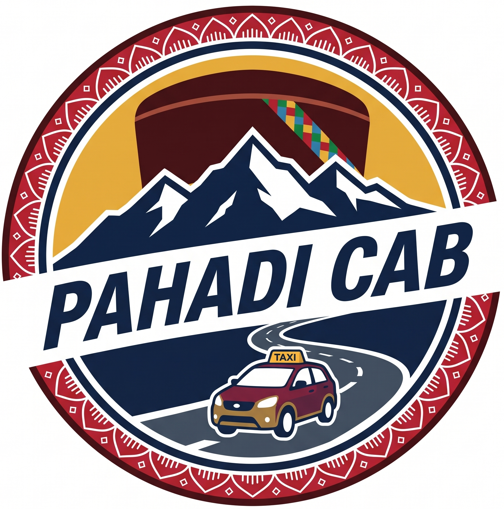 Pahadi Cabs Logo