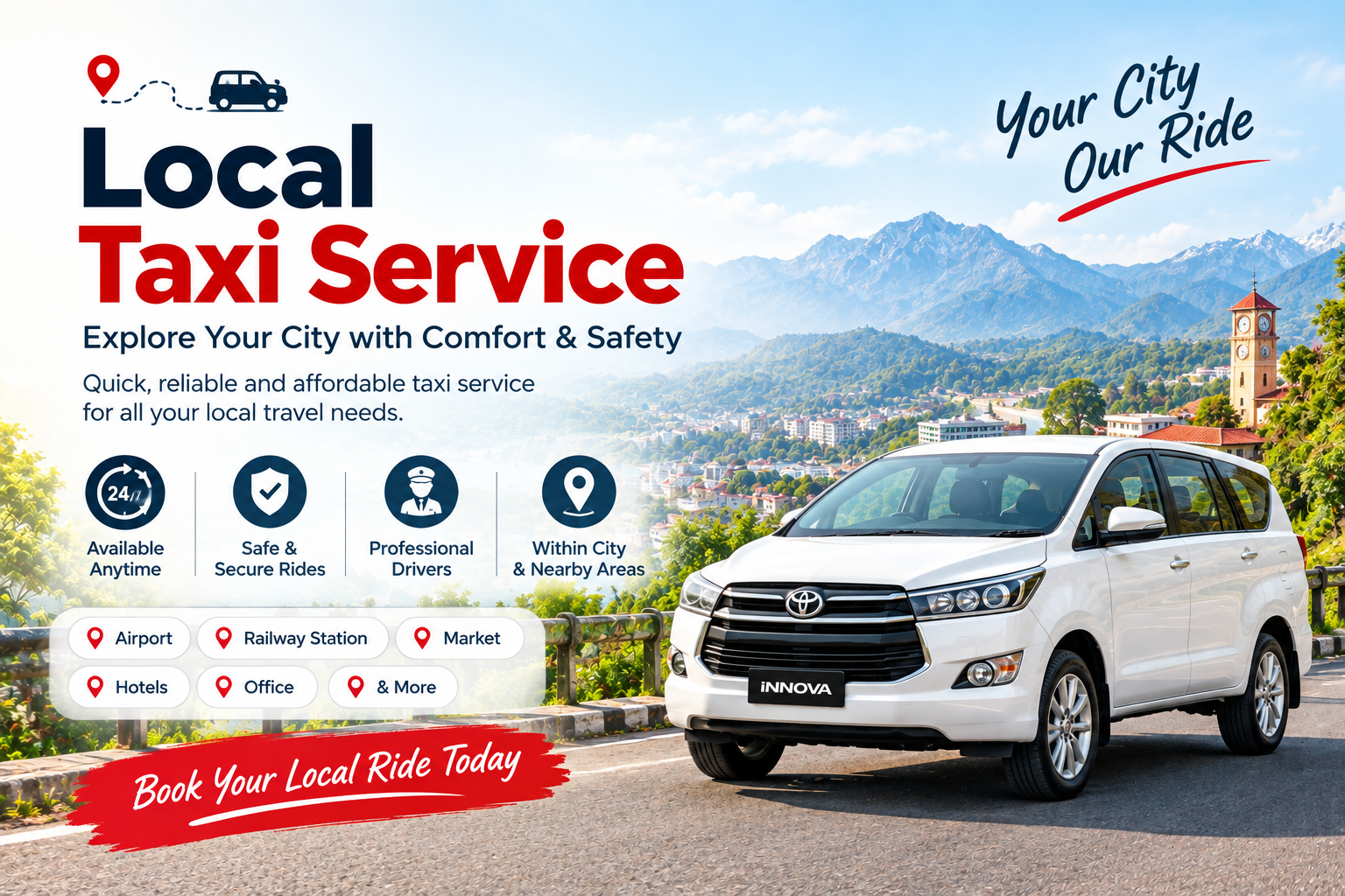 Airport taxi transfer service in Dehradun